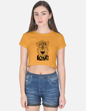 Elixir of Love – Ink | Crop Top