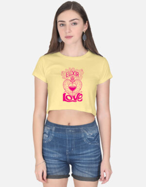 Elixir of Love – Blush | Crop Top