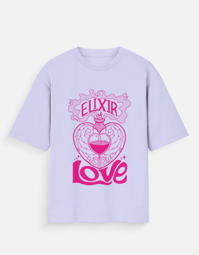 Elixir of Love – Blush | Oversized T-Shirt - Image 8