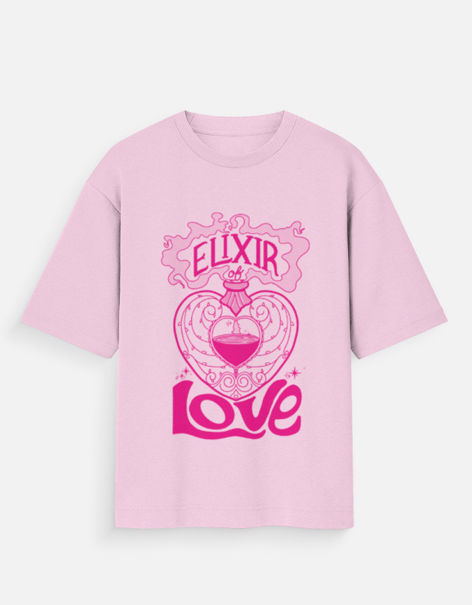 Elixir of Love – Blush | Oversized T-Shirt - Image 6