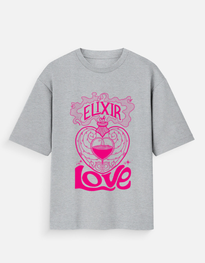 Elixir of Love – Blush | Oversized T-Shirt - Image 4