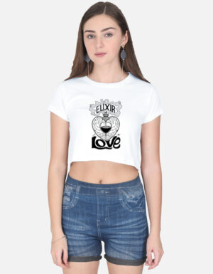 Elixir of Love – Ink | Crop Top