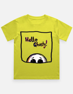 Hello Ghosty! | Kids Graphic T-Shirt