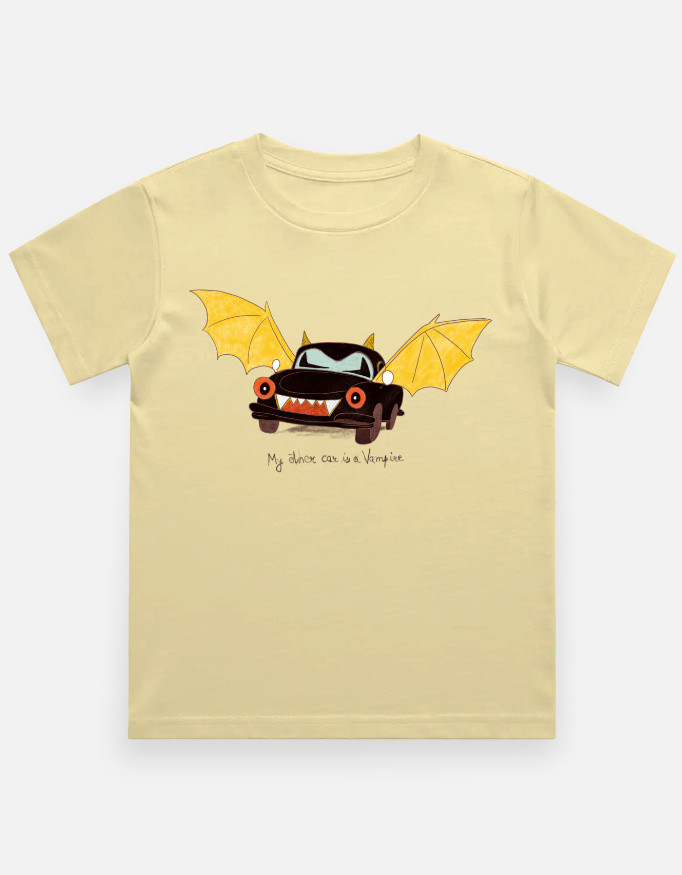 My Other Car Is a Vampire | Kids T-Shirt - Image 13