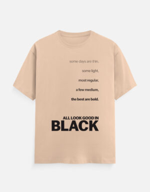 Looks Good in Black | Lightweight Unisex T-Shirt