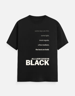 Looks Good in Black – Dark | Lightweight Unisex T-Shirt