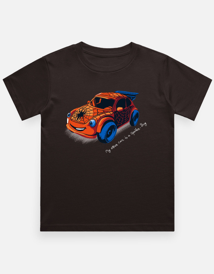 My Other Car Is a Spider-Bug - Dark | Kids T-Shirt - Image 16