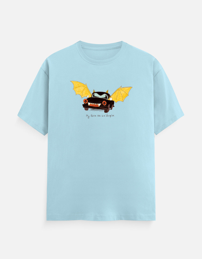 My Other Car Is a Vampire | Lightweight Unisex T-Shirt - Image 15