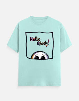 Hello Ghosty! | Lightweight Unisex Graphic T-Shirt