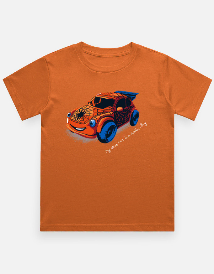 My Other Car Is a Spider-Bug - Dark | Kids T-Shirt - Image 14