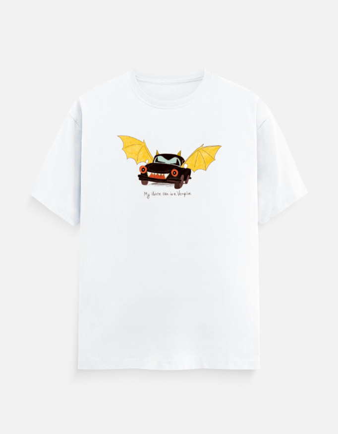 My Other Car Is a Vampire | Lightweight Unisex T-Shirt - Image 2