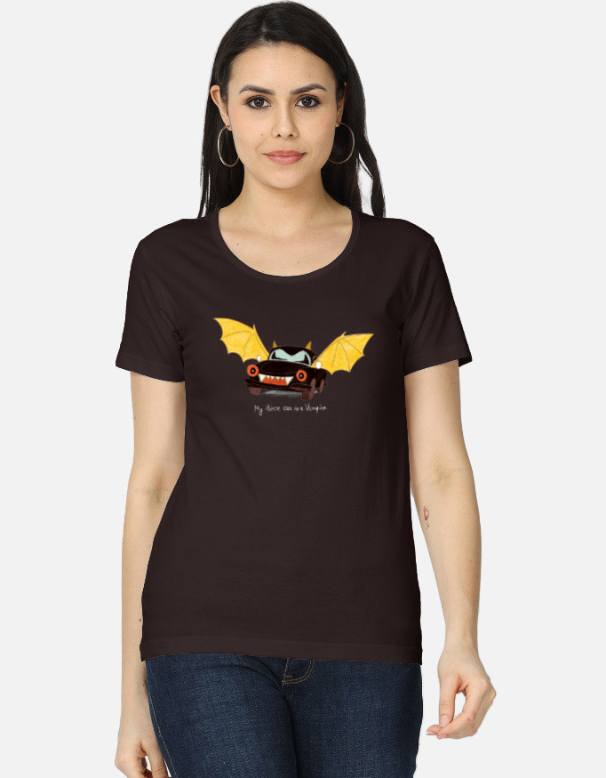My Other Car Is a Vampire – Dark | Lightweight Women’s T-Shirt - Image 14