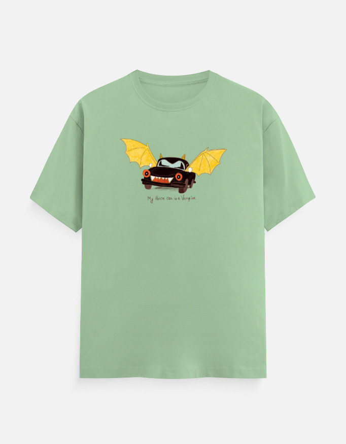 My Other Car Is a Vampire | Lightweight Unisex T-Shirt - Image 19
