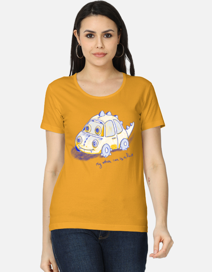 My Other Car Is a Dino | Lightweight Women’s T-Shirt