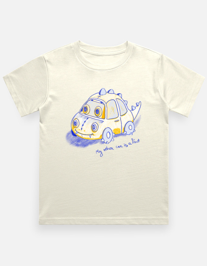 My Other Car Is a Dino | Kids T-Shirt
