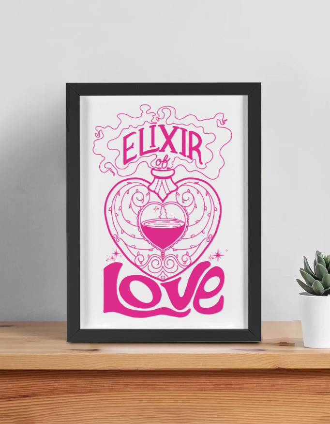 Elixir of Love – Framed Art Print