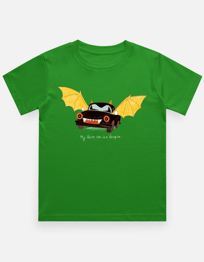 My Other Car Is a Vampire – Dark  | Kids T-Shirt
