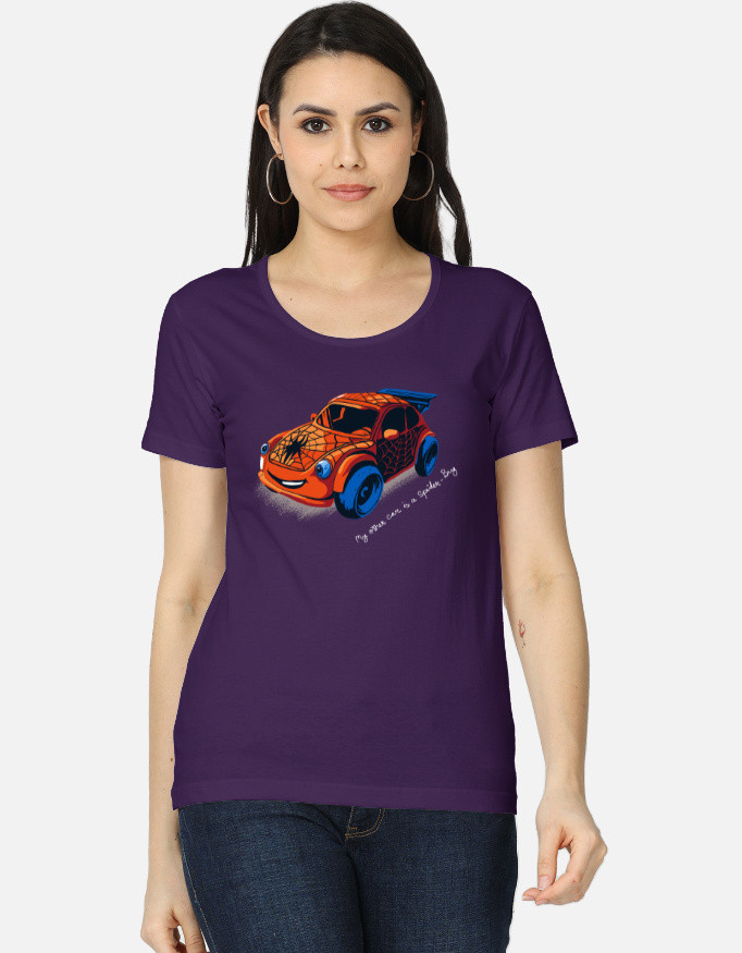 My Other Car Is a Spider-Bug – Dark | Lightweight Women’s T-Shirt